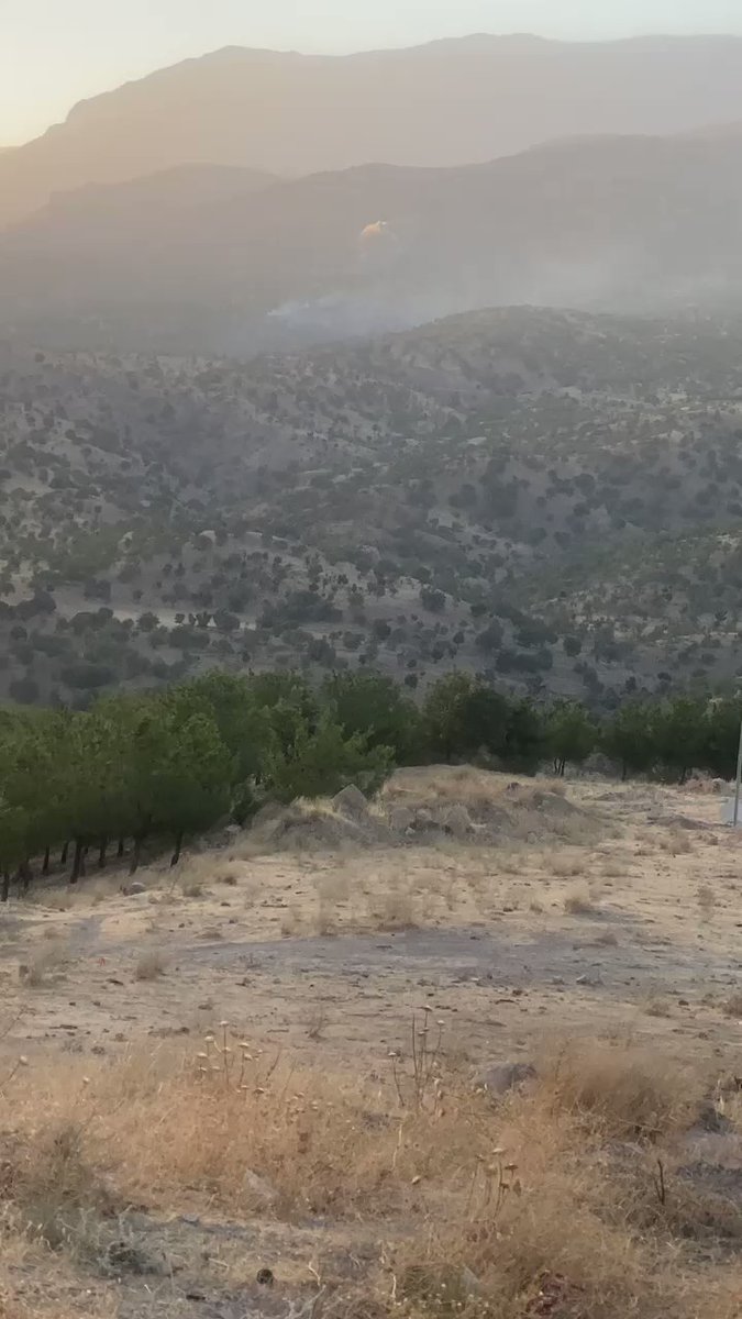 Video shows the recent Iran's artillery bombardment against Kurdish opposition groups headquarters and training cam near Galala in Balakayati near Iraq's boarder with Iran