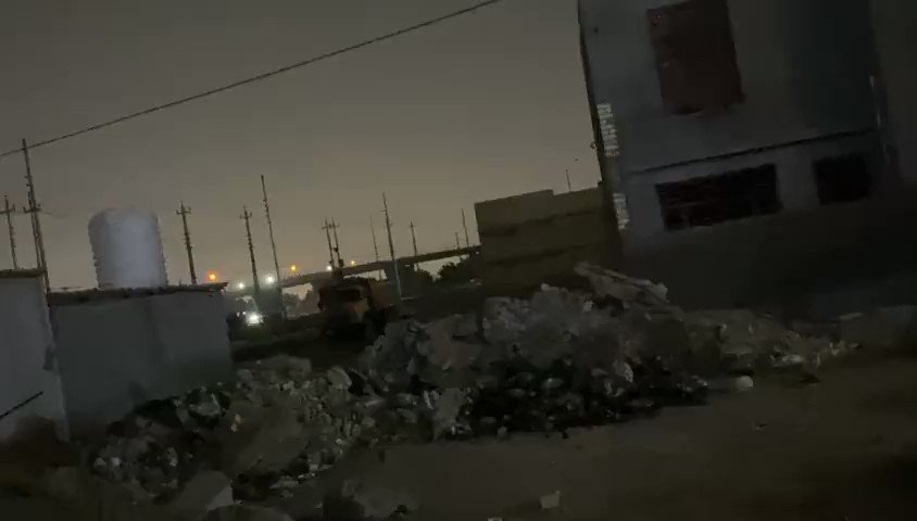 Video shows the moment of launching rockets toward US embassy in Baghdad from Dora neighborhood