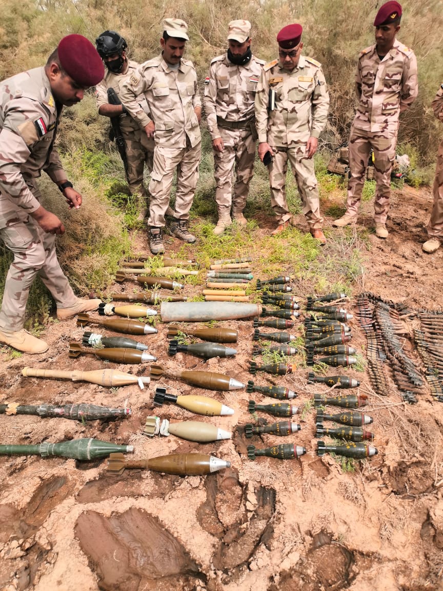 Inherent Resolve:The safety & security of Iraqis remain our ISF partners' top priority. Recently, ISF located & destroyed a Daesh ammunition cache in Tuz Khurmatu, said @SecMedCell