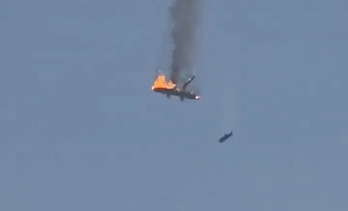 Autonomous region of Kurdistan A unidentified flying object crashed or was shot down in the skies above Kirkuk. The frame matches that of a Turkish Aksungur Drone