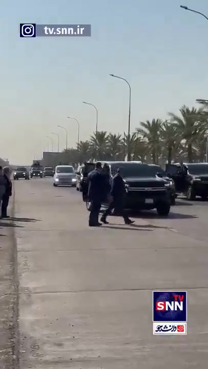 The Islamic Republic of Iran's President Masoud Pezeshkian visited Iraq on Wednesday on his first foreign trip. Here he is at the Soleimani memorial and being welcomed by the prime minister. They plan to sign 15 MOUs