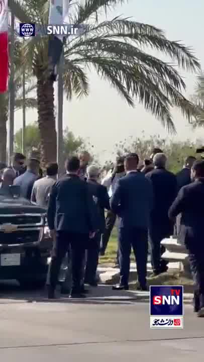 The Islamic Republic of Iran's President Masoud Pezeshkian visited Iraq on Wednesday on his first foreign trip. Here he is at the Soleimani memorial and being welcomed by the prime minister. They plan to sign 15 MOUs