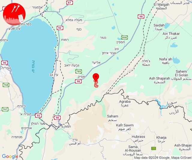 Drohnenalarm im südlichen Golan