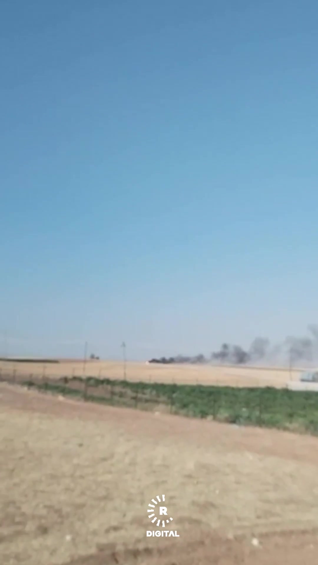 A suspected drone crashed near Erbil International Airport