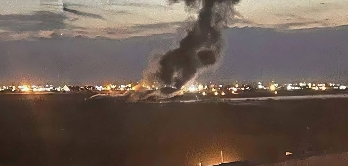 هجوم مؤكد بطائرة مسيرة على مطار كركوك الدولي في العراق (كردستان)