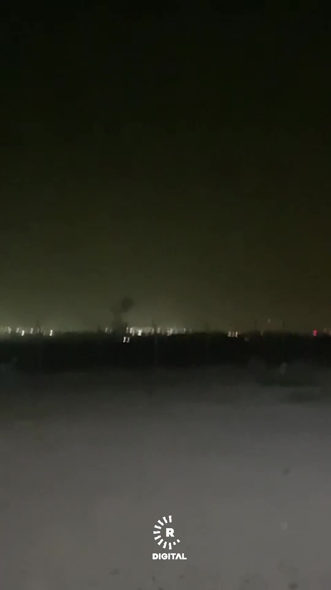 According to several eyewitnesses speaking to Rudaw, an unidentified object — possibly a drone or a missile — has crashed in the vicinity of Erbil International Airport