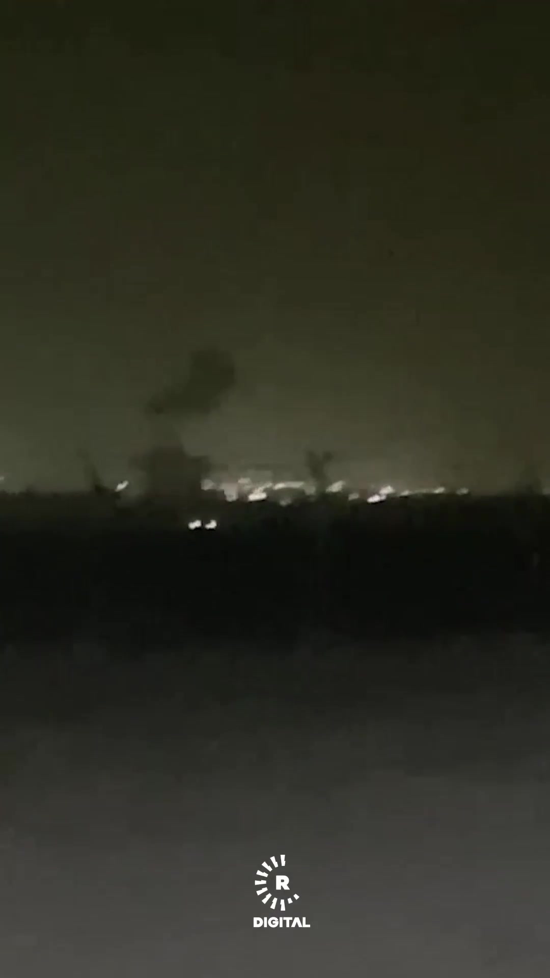 According to several eyewitnesses speaking to Rudaw, an unidentified object — possibly a drone or a missile — has crashed in the vicinity of Erbil International Airport