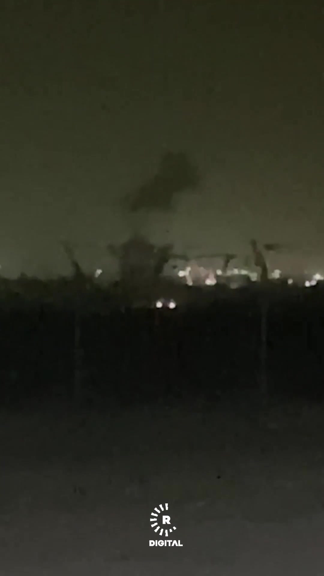 According to several eyewitnesses speaking to Rudaw, an unidentified object — possibly a drone or a missile — has crashed in the vicinity of Erbil International Airport