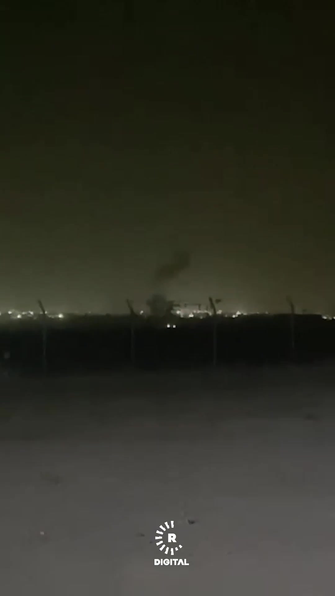 According to several eyewitnesses speaking to Rudaw, an unidentified object — possibly a drone or a missile — has crashed in the vicinity of Erbil International Airport