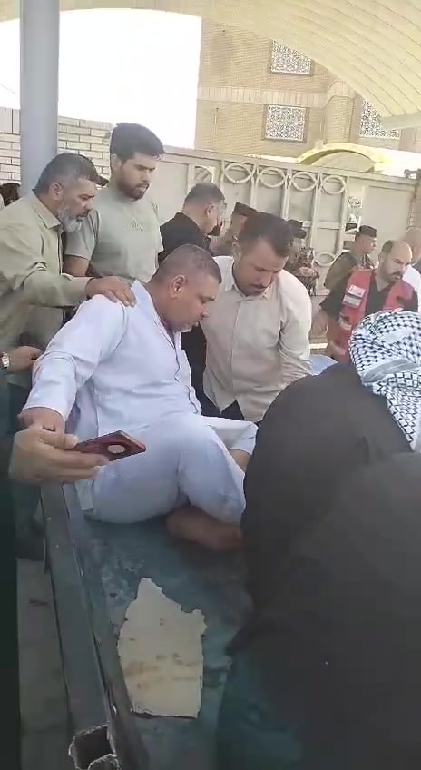 Skirmishes erupt between Dhi Qar governor's security forces and a number of wounded Popular Mobilization Forces members during a demonstration organized by the wounded to demand the distribution of land plots allocated to them.