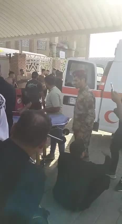 Skirmishes erupt between Dhi Qar governor's security forces and a number of wounded Popular Mobilization Forces members during a demonstration organized by the wounded to demand the distribution of land plots allocated to them.