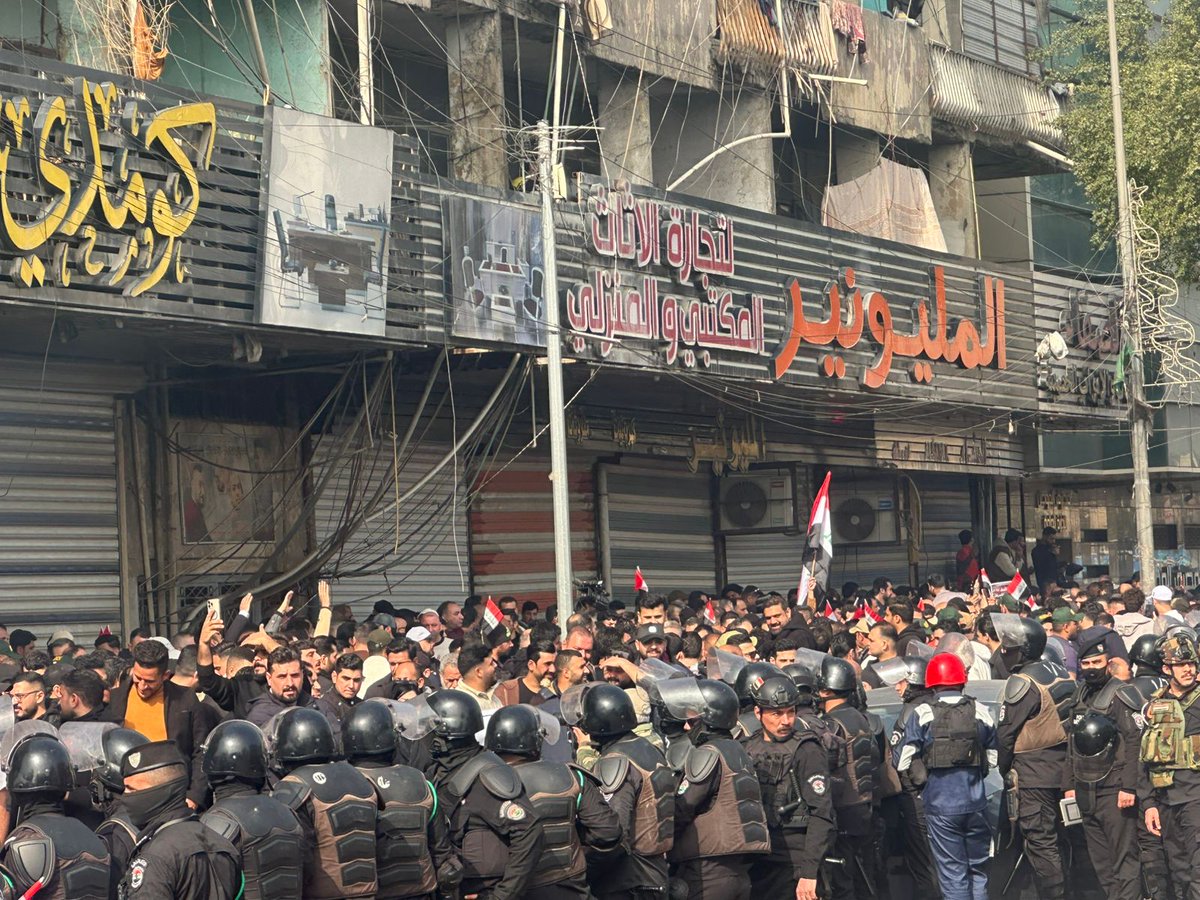 Baghdad traders staged protests and closed markets on Sunday, against new customs tariffs they say harm trade and cause financial losses. They vowed to continue the strike until authorities review the measures and ease pressure on the commercial sector
