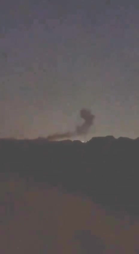 Video: Footage appears to show a smoke plume rising from Jurf al-Sakhar south of the Iraqi capital Baghdad following a reported new U.S. airstrike targeting Iraqi Shiite militants