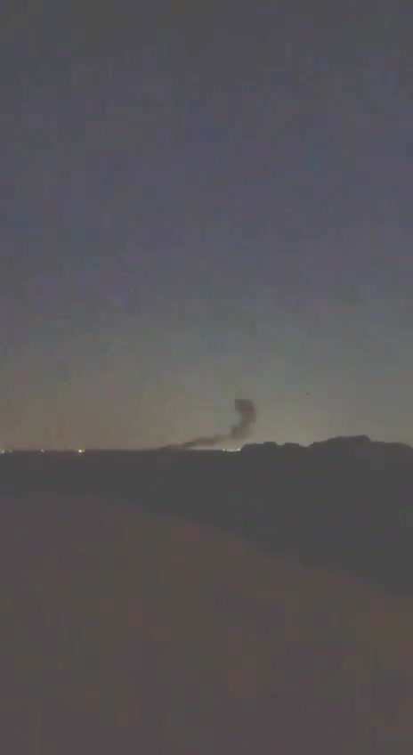 Video: Footage appears to show a smoke plume rising from Jurf al-Sakhar south of the Iraqi capital Baghdad following a reported new U.S. airstrike targeting Iraqi Shiite militants