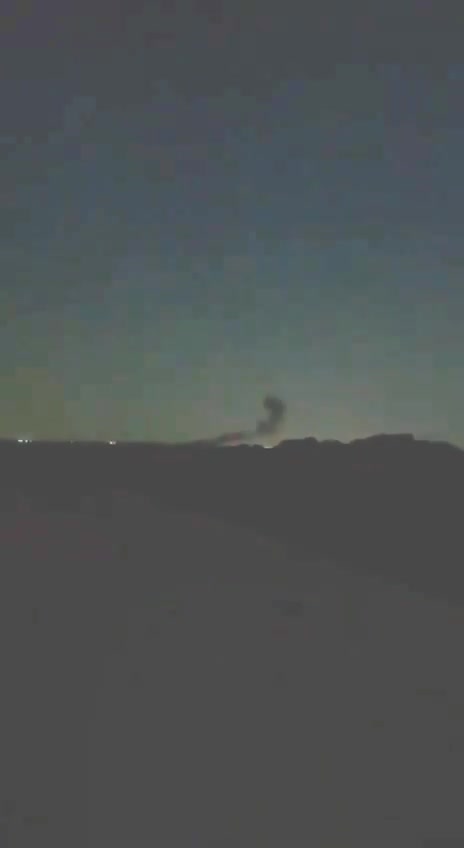 Video: Footage appears to show a smoke plume rising from Jurf al-Sakhar south of the Iraqi capital Baghdad following a reported new U.S. airstrike targeting Iraqi Shiite militants