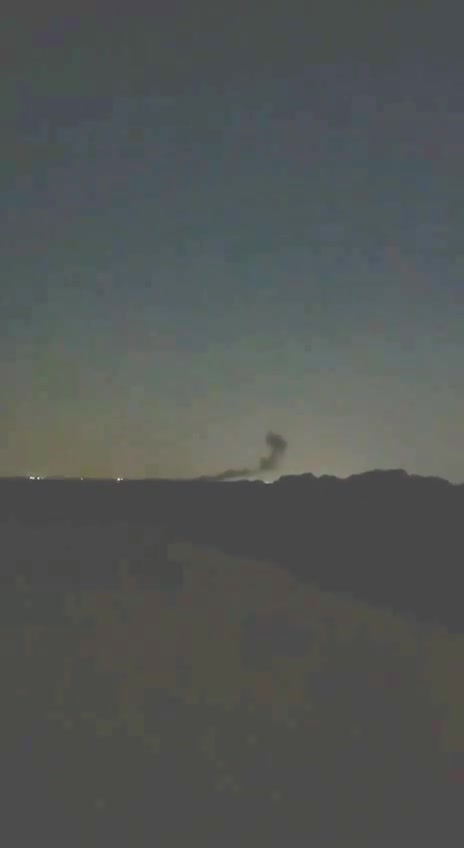 Video: Footage appears to show a smoke plume rising from Jurf al-Sakhar south of the Iraqi capital Baghdad following a reported new U.S. airstrike targeting Iraqi Shiite militants