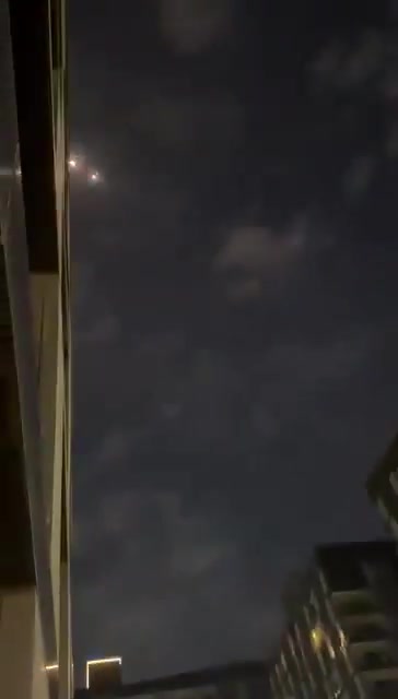 A Counter Rocket, Artillery, and Mortar (C-RAM) system was activated a short time ago in the area of the American embassy in Baghdad, Iraq, due to reported drone and missile fire