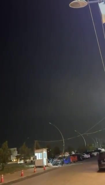 Air defenses are active over Erbil