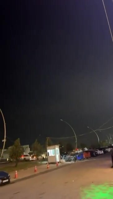 Air defenses are active over Erbil