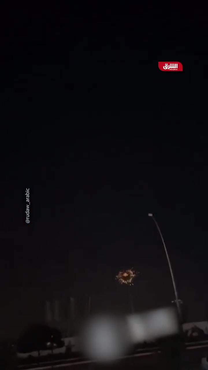 Air defenses intercepted a drone targeting a US military base in Erbil