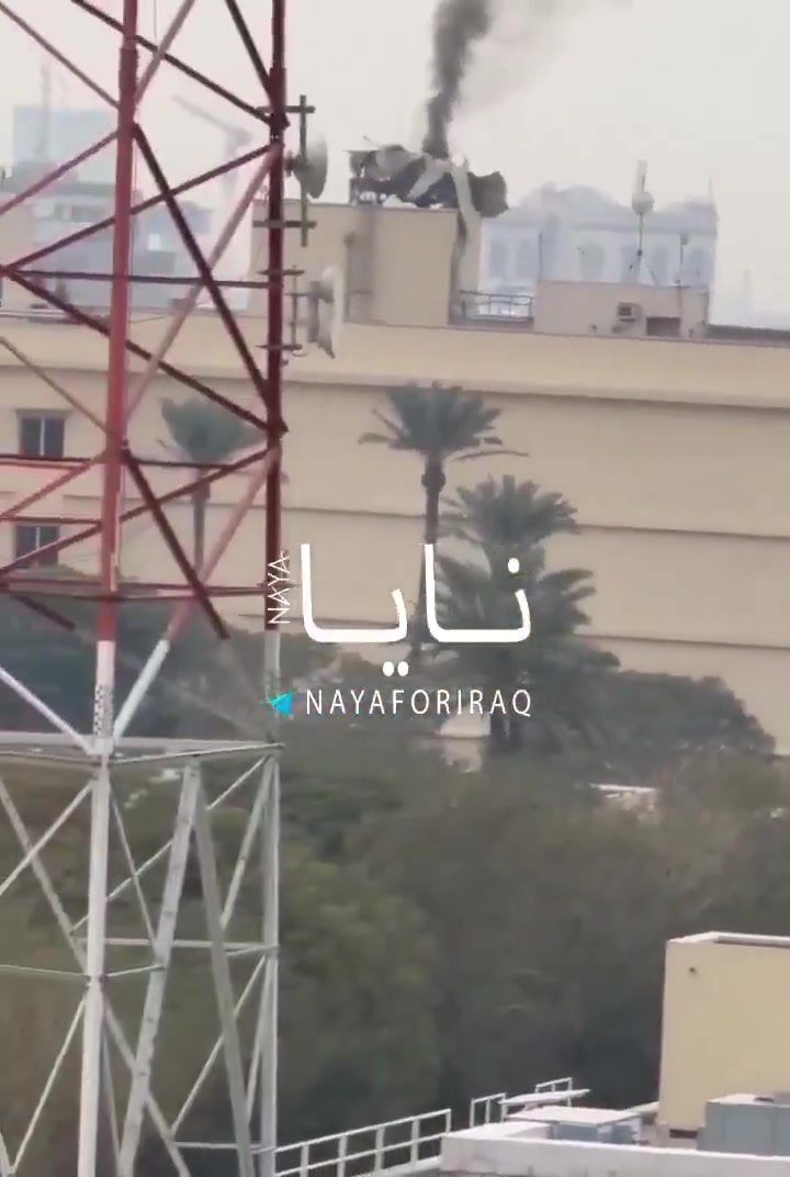A drone strike hit the U.S. Embassy compound in Baghdad’s Green Zone, damaging or disabling the embassy’s C-RAM air defense system (C-RAM's radar) and striking a helipad. The attack is believed to be carried out by Iran-linked militias