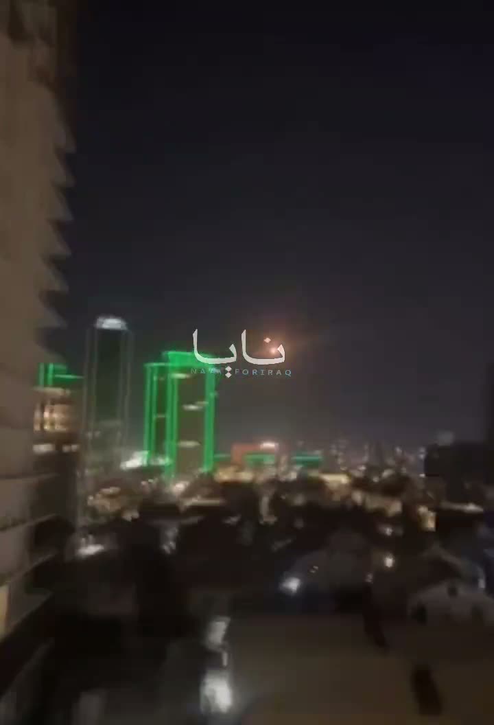 Interceptions over Erbil Governorate, northern Iraq