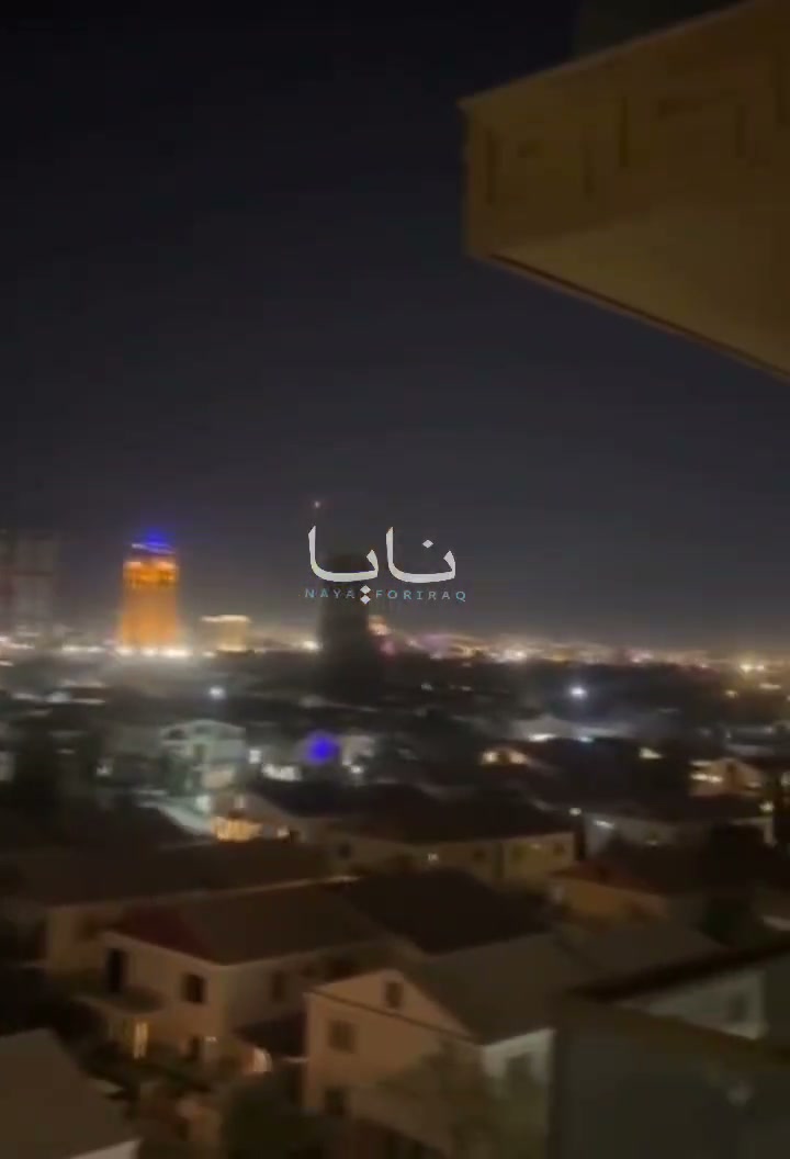 Interceptions over Erbil Governorate, northern Iraq