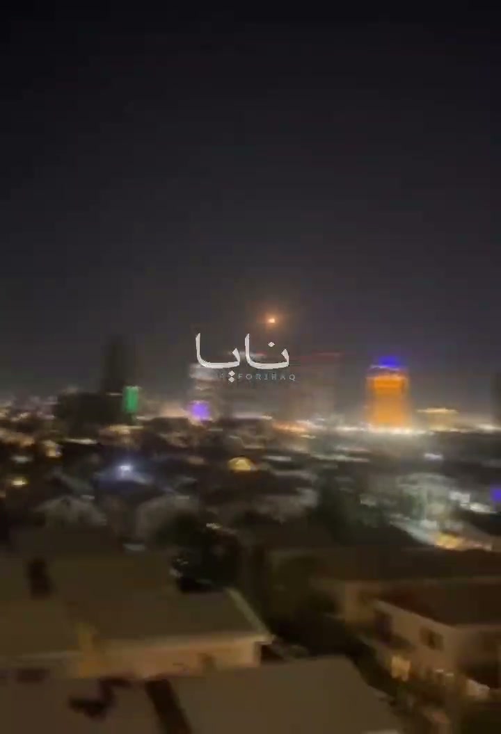 Interceptions over Erbil Governorate, northern Iraq