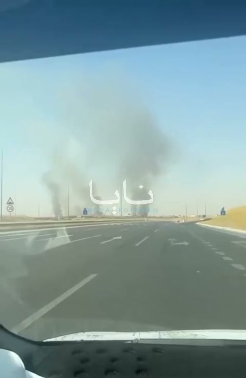 Fires in the vicinity of Erbil airport after multiple drones strikes