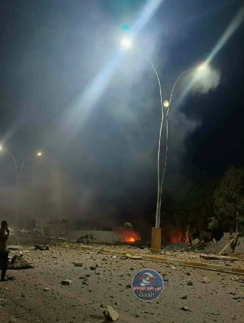 Images from the Royal Saudi Air Force bombing of Iranian militias in Iraq
