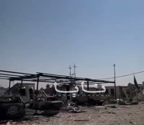 New footage of the brutal attack on the Popular Mobilization Forces site in Nineveh