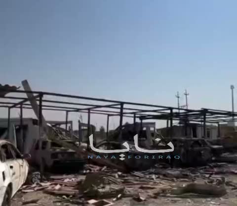 New footage of the brutal attack on the Popular Mobilization Forces site in Nineveh
