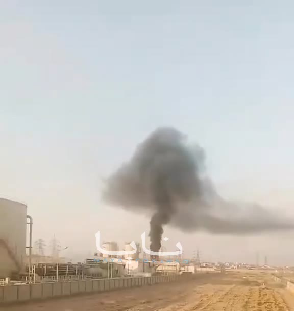 In dem Kraftwerk Khabat in der Provinz Erbil im Nordirak ist ein Großbrand ausgebrochen.