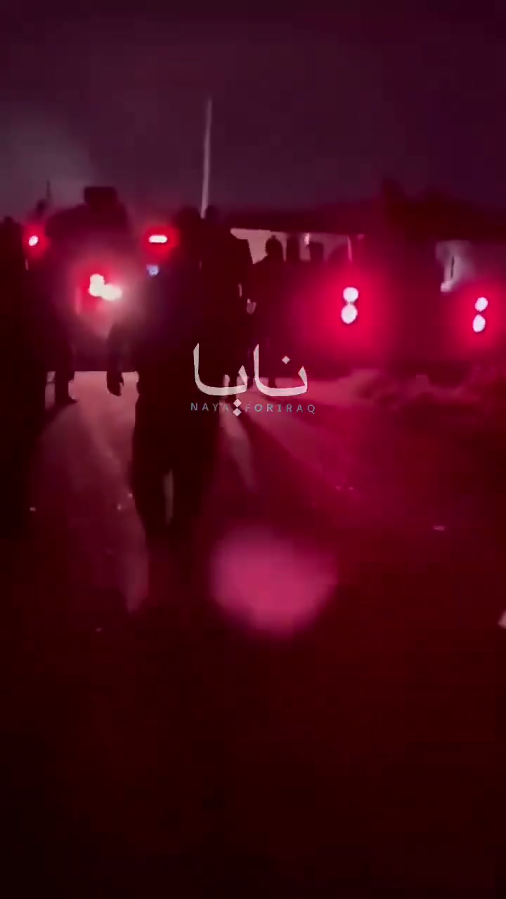 قوات الأمن العراقية تحيط بمجموعة من عناصر داعش في منطقة الداناديش في محافظة كركوك.