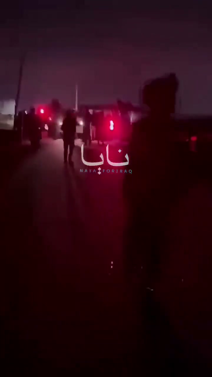 قوات الأمن العراقية تحيط بمجموعة من عناصر داعش في منطقة الداناديش في محافظة كركوك.