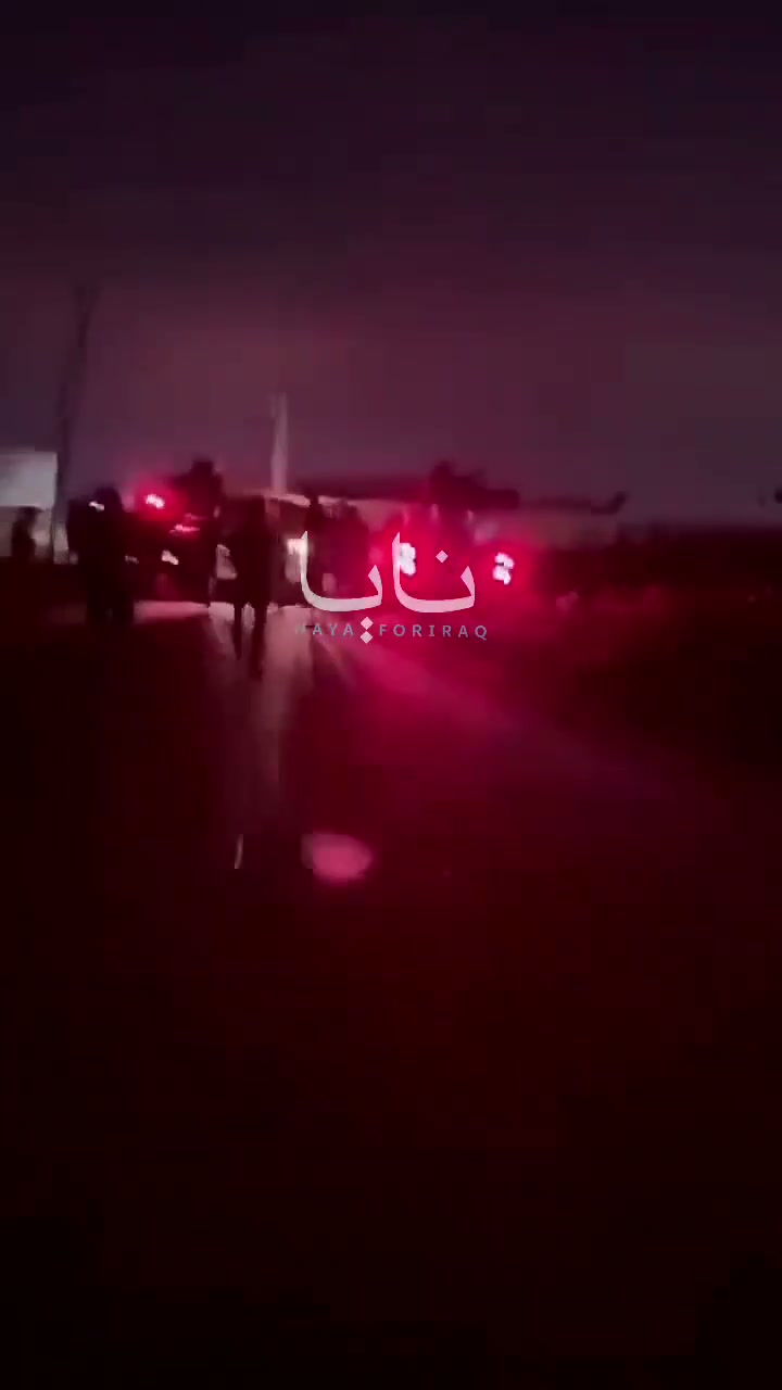 قوات الأمن العراقية تحيط بمجموعة من عناصر داعش في منطقة الداناديش في محافظة كركوك.