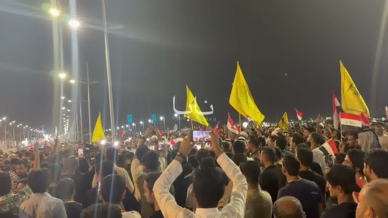 Demonstrations intensify in Basra following the latest decision to raise the exchange rate.